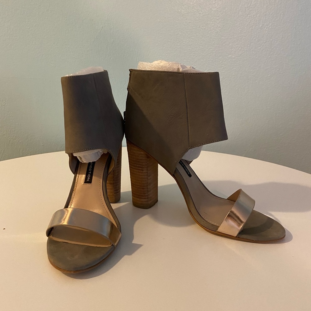 French Connection high heeled sandals